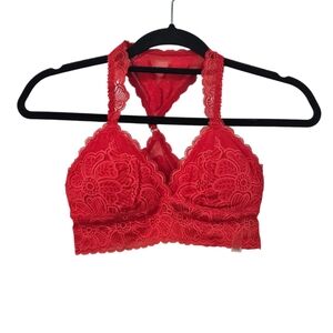 NWT Aerie Endless Lace Racerback Bralette Size XS